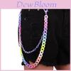 Plastic Resin Double Layer Belt Chain For Men Women Summer Winter Fashion Accessories