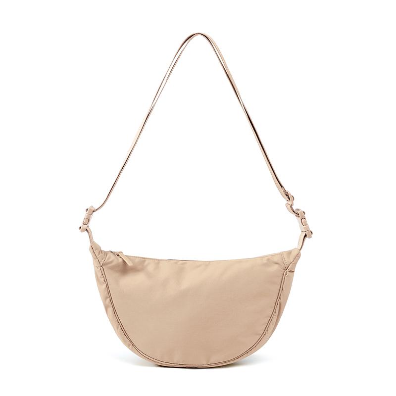 Lightweight Shoulder Bag Soid Color Unisex Chest Bag Commuter Bag