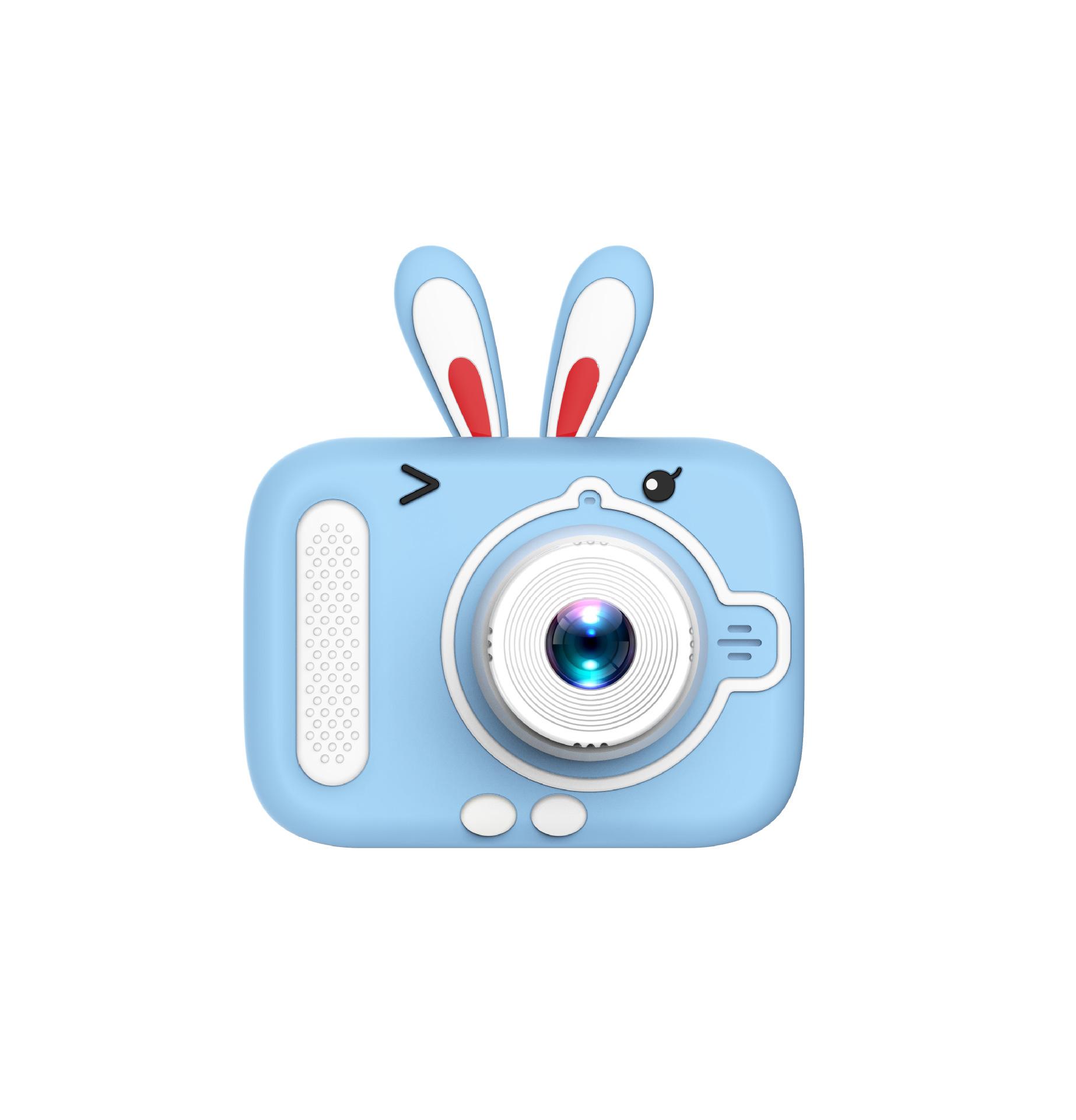 

Детская камера, цифровая камера HD, студенческий фоторегистратор, спортивная камера Rabbit синий