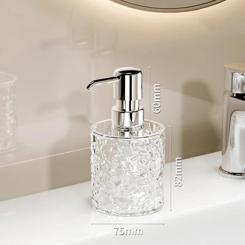 

Бутылка для мыла Glacier Texture, креативный декор для дома, бутылки с гелем для душа, бутылка-дозатор для шампуня, аксессуары для кухни и ванной комнаты