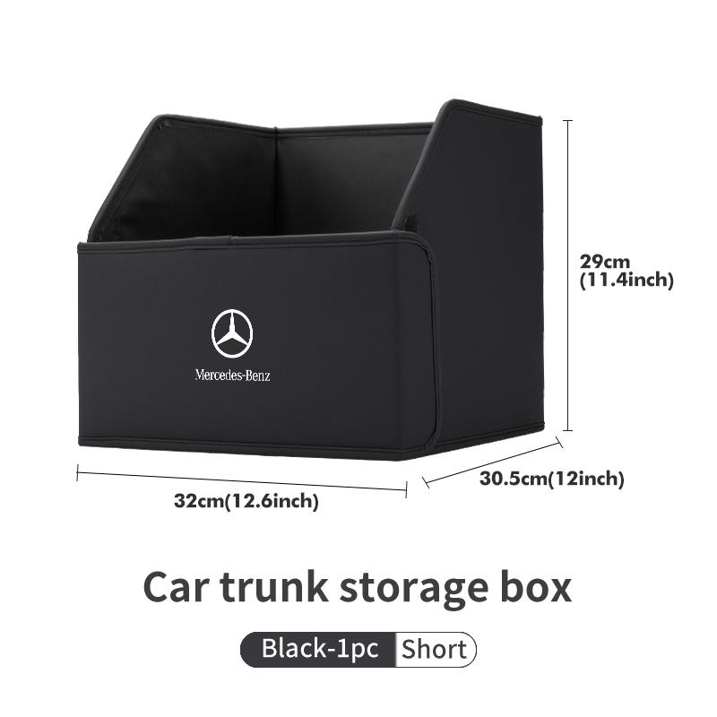 

GLC GLB Car Trunk Storage Box Multiuse Portable Storage Organizer Tool For Mercedes Benz W202 W212 W126 W140 W168 W177 CLS GLE