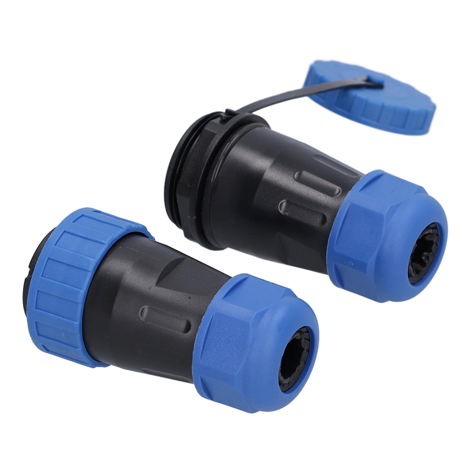

Aviation Plug Socket IP68 Waterproof Solderless Male Female Pair Connector 250V 45A LP28
