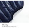 Men's Stylish Cross-Border Autumn/Winter Vest with Down Cotton - Trendy Large Size Leisure Wear for Young Men.