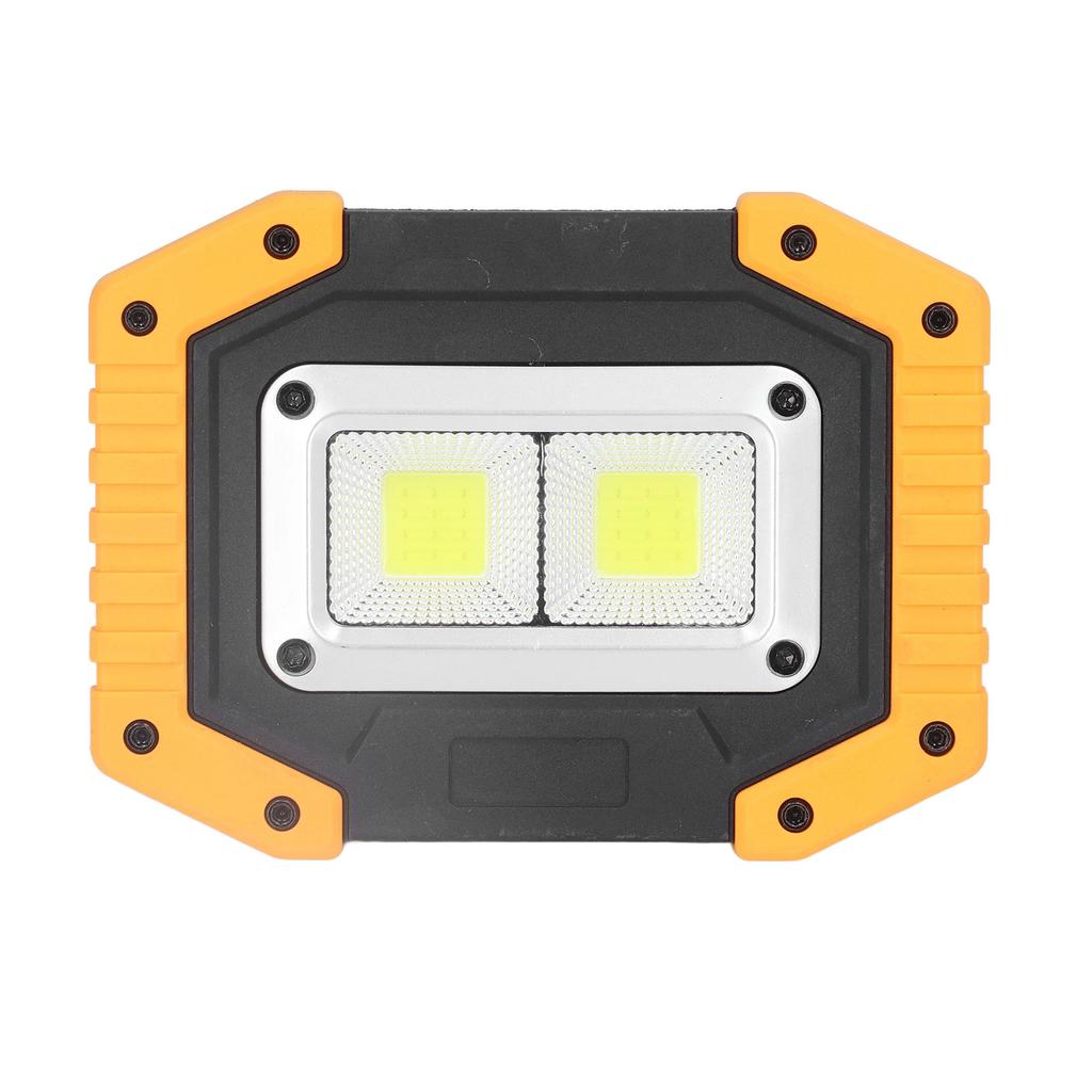COB Work Light USB Rechargeable IP66 Waterproof Portable Work Light with Rotating Bracket for Car Maintenance Camping