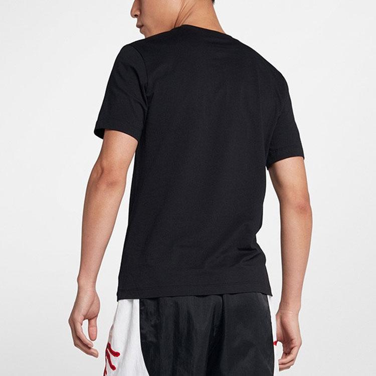 Nike Perfect Score Logo Casual Sports Short-Sleeved T-Shirt Men Tops Black CI9852-010