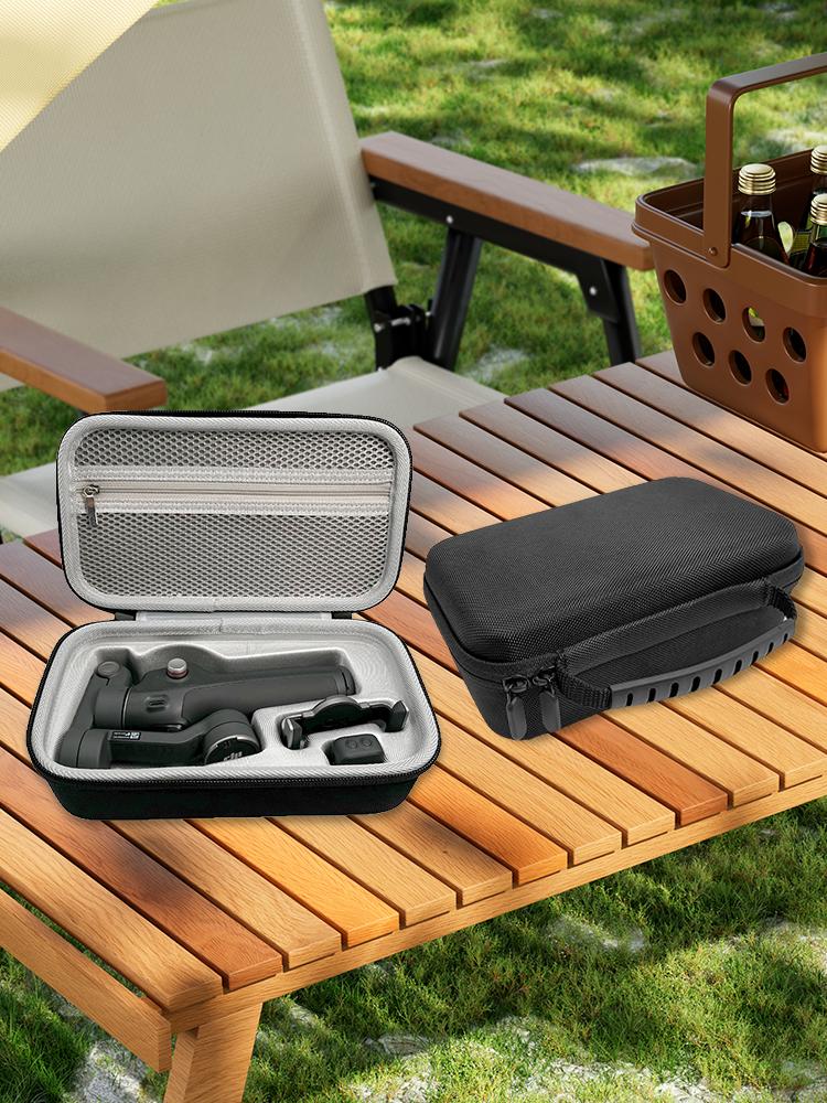 Camera PU Carry Case Wear Resist Shockproof Protective Hard Case Anti-Scratch Handheld Gimbal Storage Bag for DJI Osmo Mobile7