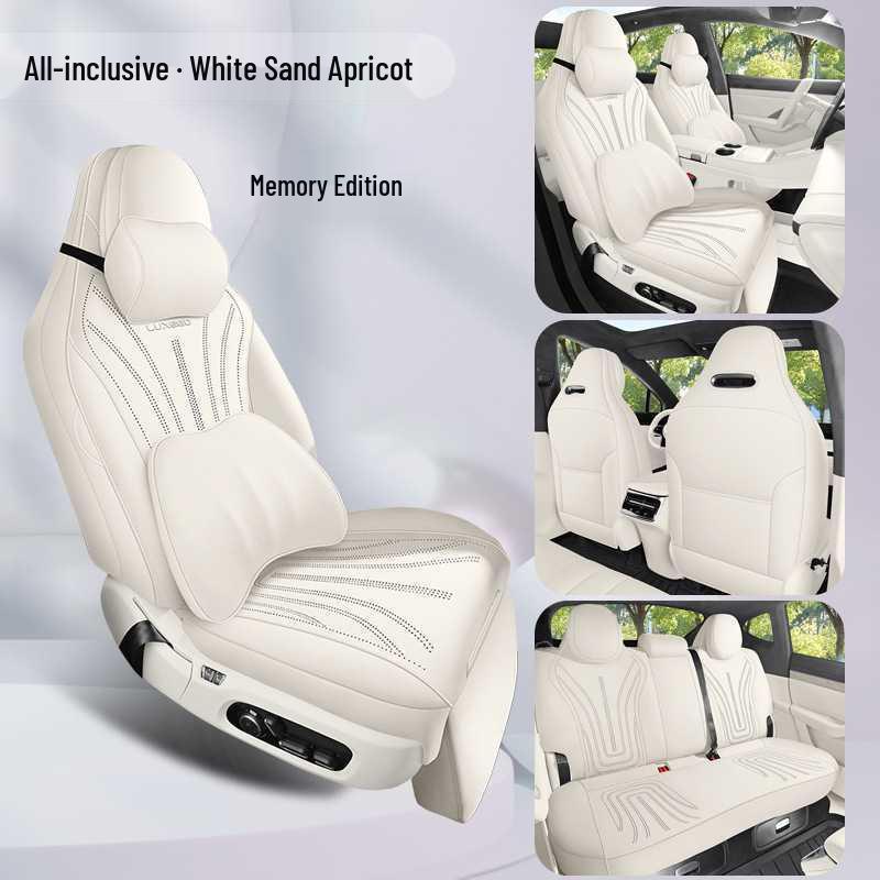Zhijie R7 Perforated Suede Full-Coverage Seat Cushion – Breathable, All-Season Mat Cover