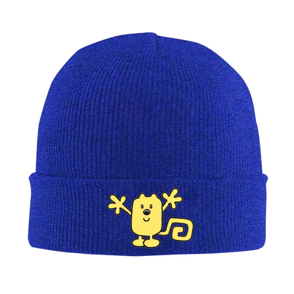 Wow Wow Wubbzy Warm Knitted Cap Winter Knit Bonnet Hat Skullies Beanies Hip Hop Caps for Unisex