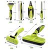 6 In 1 Pet Cat Dog Grooming Deshedding Tools Brush Comb Set Storage Bag Dog Hair Remover Comb Pet Cleaning Supplies Accessories
