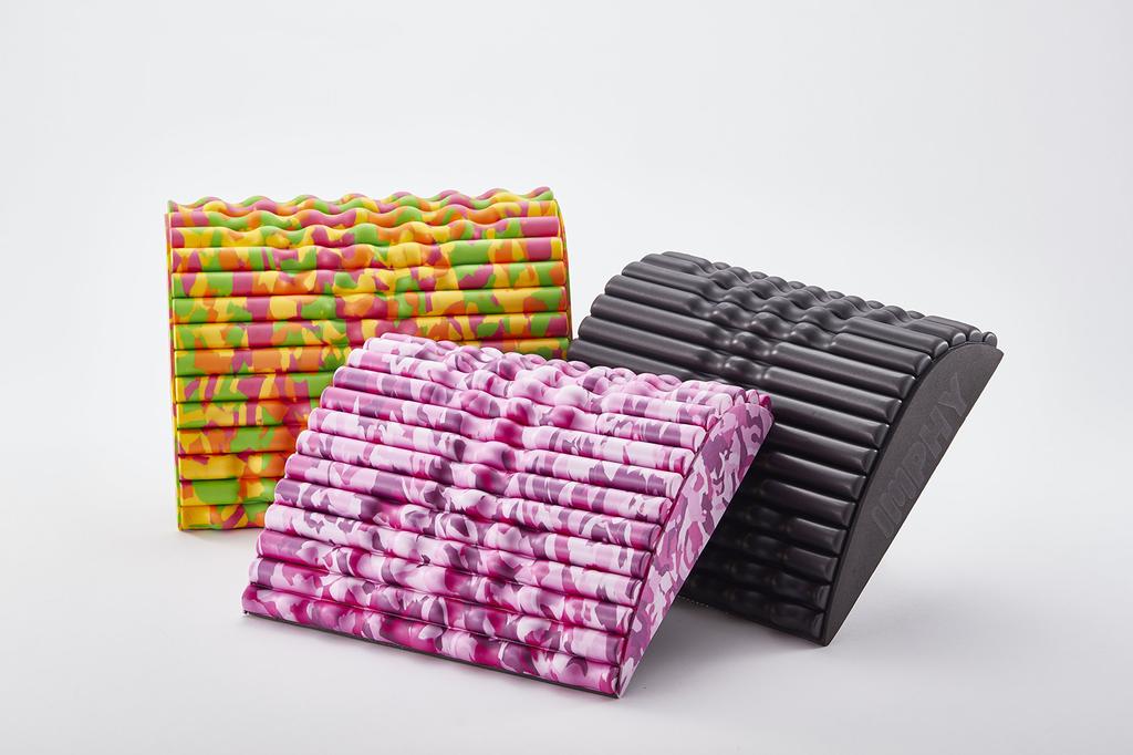 [Authentic] IMPHY Myofascial Release Stretch Back Stretcher, Black, for Back, Shoulder Blade, and Neck Relief, Relief, and Lower Back Pain