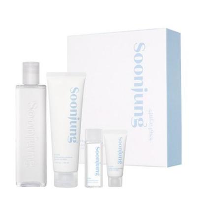 ETUDE SoonJung Low pH Skincare 2-Piece Set – Gentle Moisturizing & Barrier Care Set for Sensitive Skin