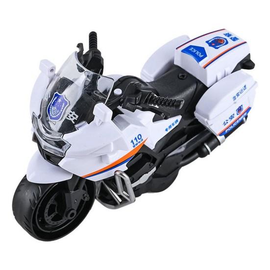 

Детская инерционная игрушка Yousheng для мотоцикла, пластиковая модель мотоцикла, батарея не требуется, инерционная игрушка для мальчиков и девочек, развивающие игрушки, подарки белый