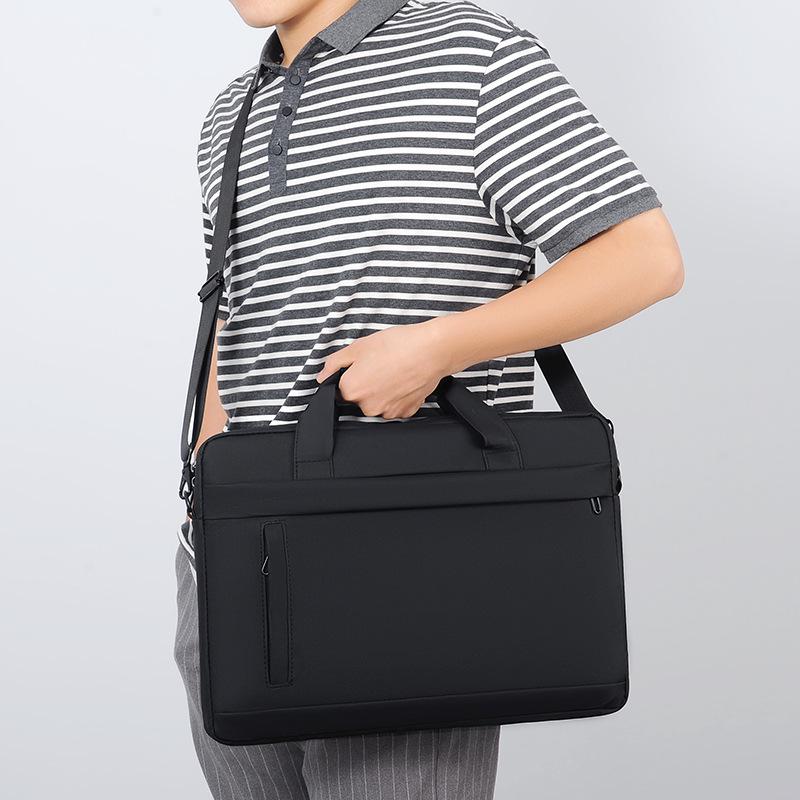 Large Capacity Handheld Laptop Backpack & Business Crossbody Shoulder Briefcase
