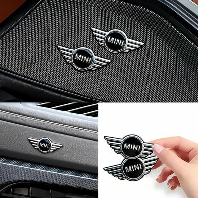 3D Metal Car Emblem Badge Stickers Decorative Decals For MINI WORKS One Cooper JCW R60 R59 R58 R57 R56 R55 R53 R52 F55 F56 F54.