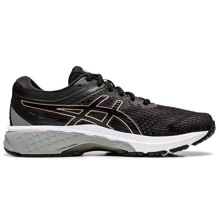 (WMNS) ASICS GT-2000 8 Narrow 'Black Rose Gold' Women's 1012A594-002