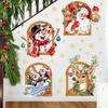 Christmas Decorations Holiday Party Decoration Window Stickers Pvc Static Stickers Window Decorations