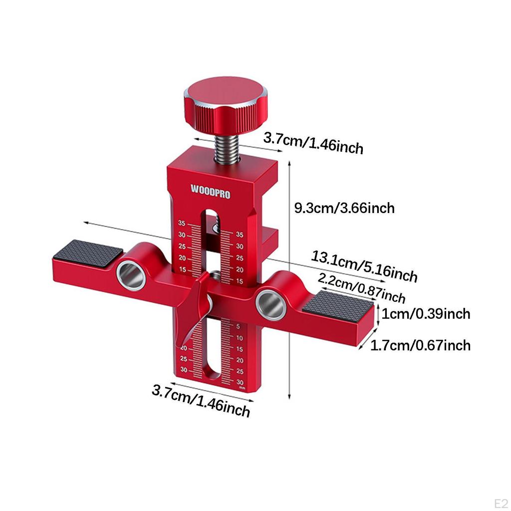 Cabinet Door Mounting Jig Auxiliary Tool, Installation Positioning Tool for Home