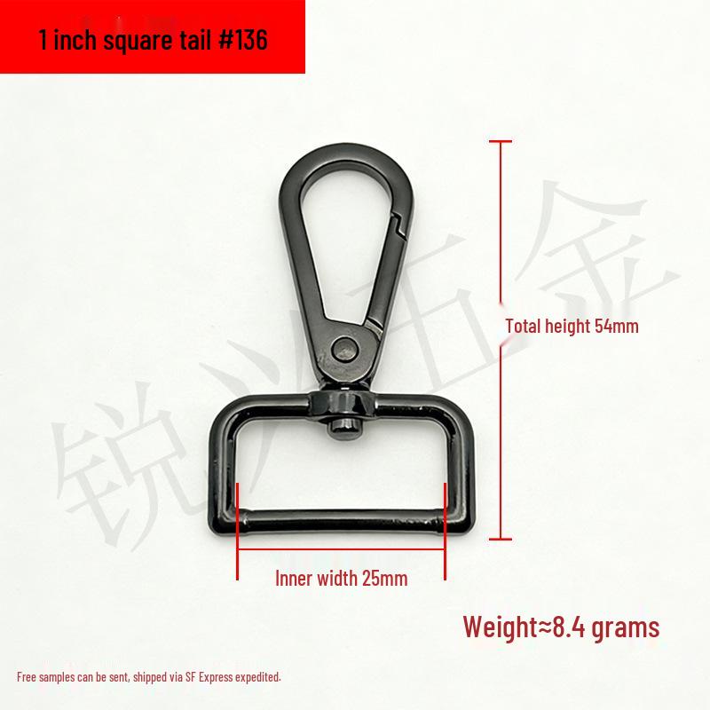 Zinc Alloy Metal Dog Leash Buckle and Luggage Strap Hook