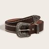 New Arrival Rivet Trendy Punk Style Belt Unisex Denim Belt Wholesale