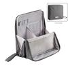 Women's Large Capacity Portable Cosmetic & Skincare Bag with Brush Holder