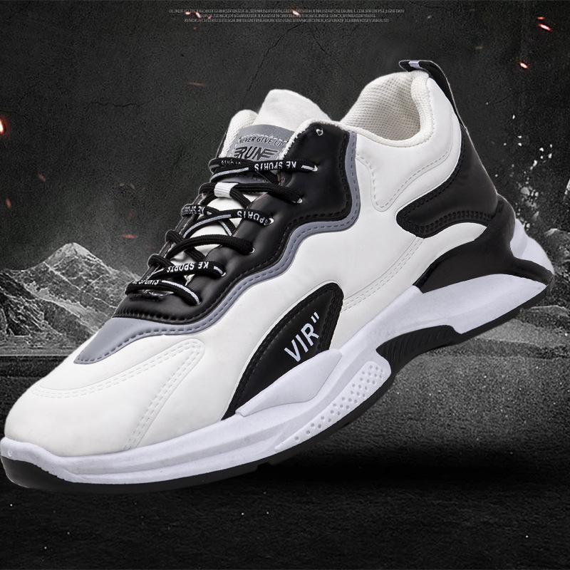 2024 Men's Spring & Autumn Lace-Up Running Shoes - Trendy Fashion Sports Footwear