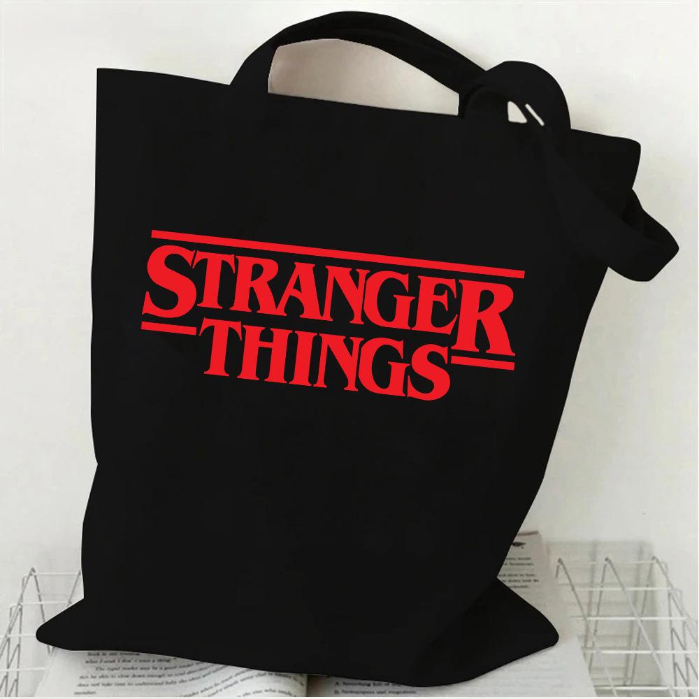 Stranger Things Fashion Student Canvas Bag