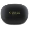 Guess Słuchawki Bluetooth Gutwst88Mctgk  Tws + Stacja Dokująca Czarny/Black Capsule Printed Logo