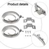 Cylindrical Compatibility Metal Sign Bracket Adjustable Sign Holder Adjustable Size For Posts Installation Of Road Signs