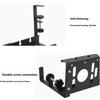 Heavy Duty Retractable Cable Organizer Tray - Iron Under Desk Cord Management for Office Home