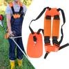 Shape Double Shoulder Harness Strap Strimmer Padded Belt for Brush Cutter Trimmer Garden Pruner Comfortable Labor Saving