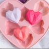 Heart-Shaped Silicone Mold - Perfect for Fondant, Chocolate, Cake Decoration, Soap Making, and Candle Crafting