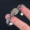 Daughters Day Deal Sterling Silver Purpurite Stone Rubillite New Bangle Bracelet