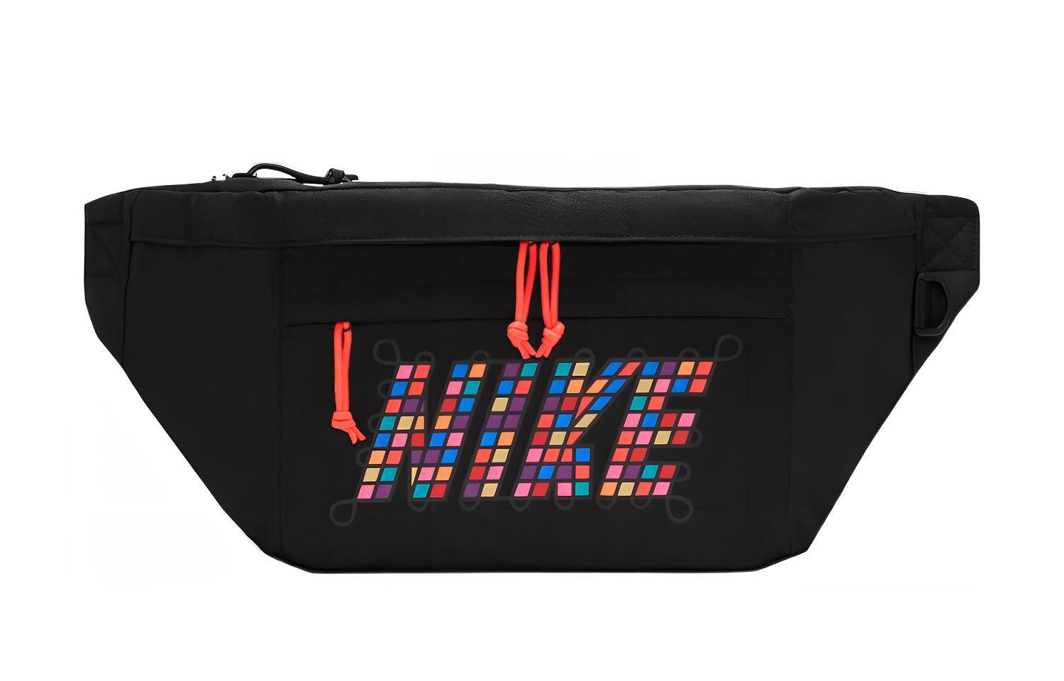 

Nike Polyester One Shoulder Crossbody Sling Bag, Fanny Pack Regular Unisex Black DD1752-010