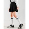 Moonkids Girls' Black Pleated Sport Skirt