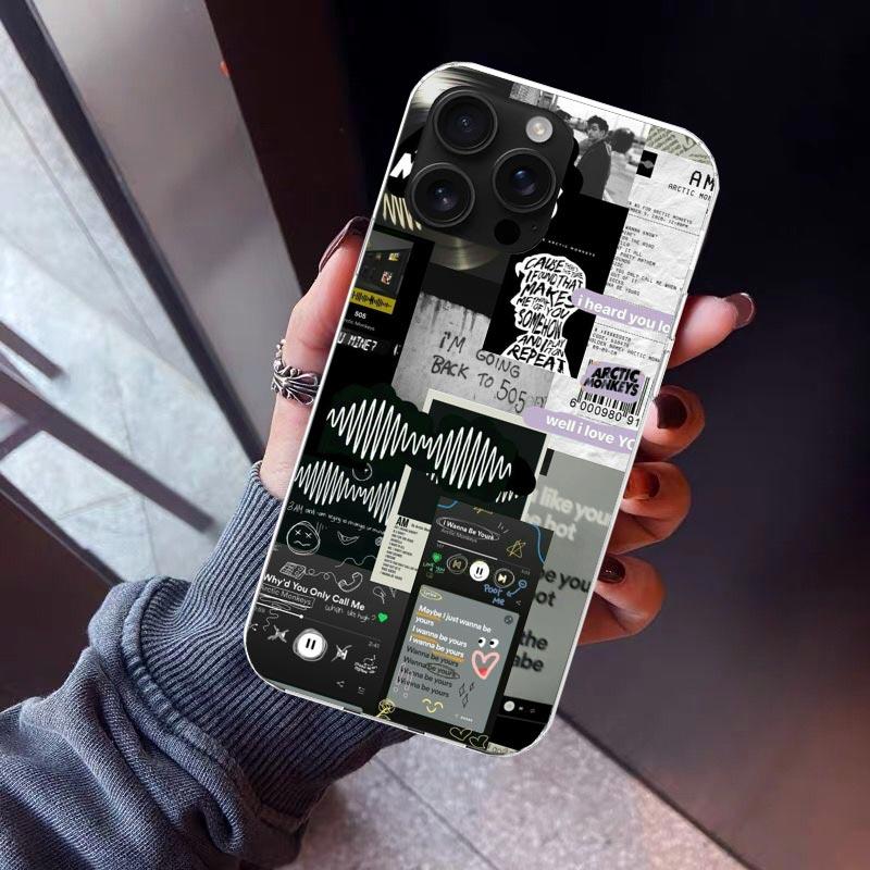 Arctic M-Monkeys Special Offer Phone Case For iPhone 17 Air 11 13 Mini 14 15 Plus 16 12 Pro Max 16E SE 7 8 Pattern Soft TPU Back