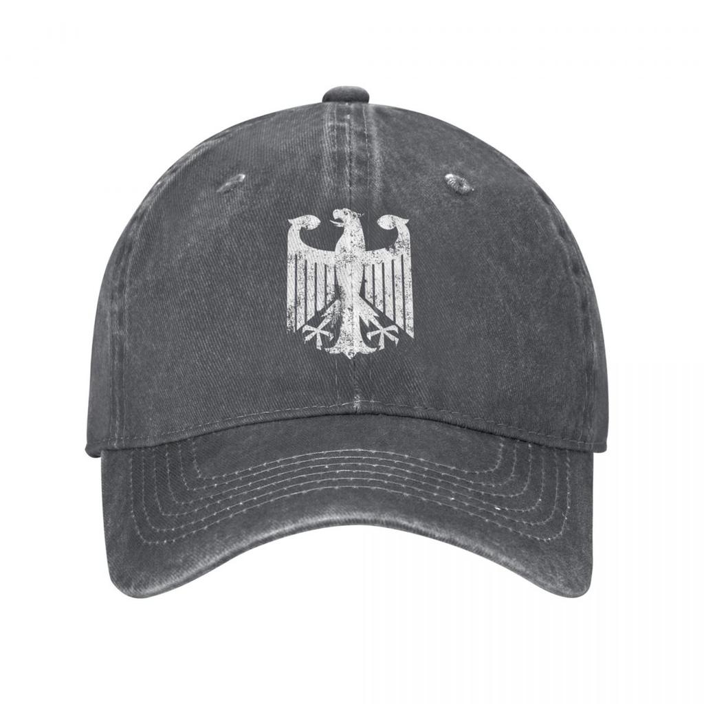 Germany Flag Washed Baseball Cap German Eagle Stylish Hip Hop Dad Hats Summer Men Women Hunting Camping SunProof Baseball Caps