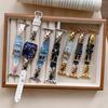 Star Denim Watch Strap for Apple 11th Gen, Huawei GT6, and Xiaomi 9 Pro Female Models