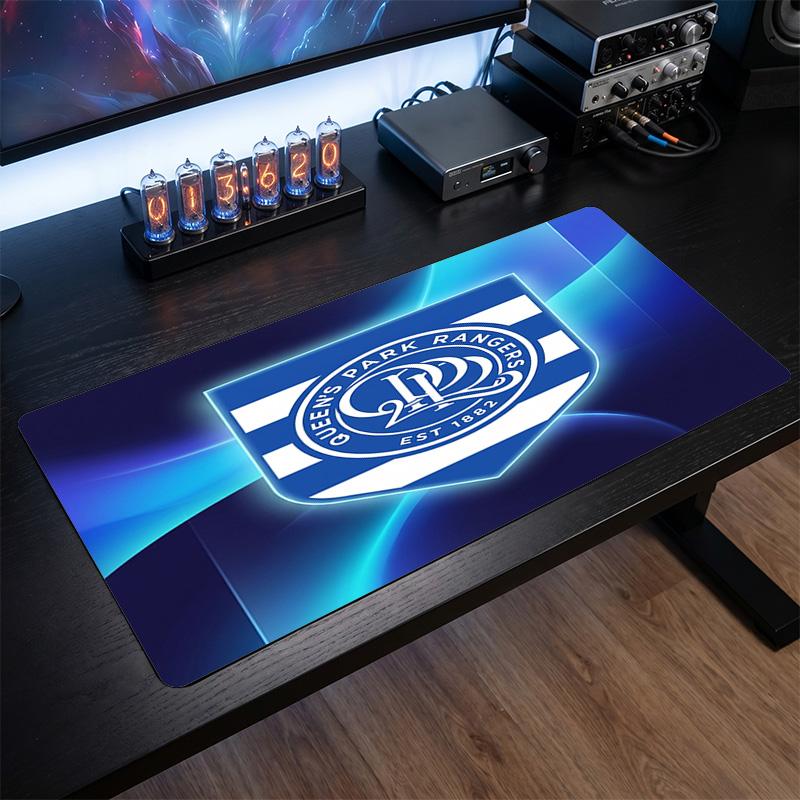 Queens Park Rangers Football Print Large Mouse Pad, Anti-Slip Extended Gaming Desk Mat for Office Home