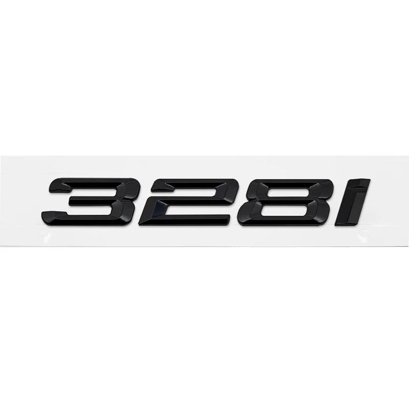 ABS Car Rear Trunk Letters Logo Badge Emblem Sticker For BMW 3 Series 316i 320i 325i 328i 330i 335i E46 E90 E91 F30 F31 F34 G20