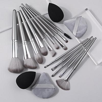 Weiches Flauschiges Make-up Pinselset Lidschatten Foundation Frauen Kosmetik Puder Rouge Verblenden Beauty Make-up Beauty-Tool