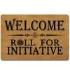 1Pc Welcome Door Rug A Variety of Letter Patterns Non-slip Floormat Bedroom Kitchen Entrance Doormat Machine Washable Carpet