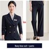 2025 Women's Autumn Black Pantsuit: Elegant Business Professional Workwear