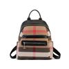 Canvas Light Luxury Bag Head Layer Cowhide Backpack Large Capacity Unisex Casual Backpack