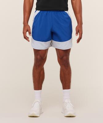 Sport 25 Block 7  Shorts Athletic Blue Light Grey A3b9o Udxj