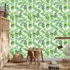 Tropical Leaves Wallpaper In Watercolor Style for Living Room and Bedroom 50x1000