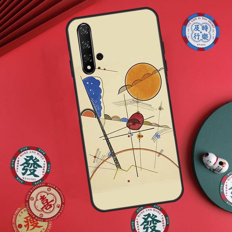 Wassily Kandinsky Abstract Artistic For Huawei Nova Y60 Y70 Y90 Y72 Y73 Y61 Y91 7i 8i 11i 12i 12s 9 10 SE P20 P30 P40 Lite Case