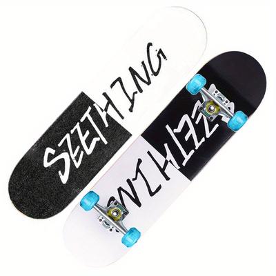 Professionele Hoge Kwaliteit Longboard Skateboard Vier Wielen Esdoorn Stille Skateboard Kinderen Volwassenen Beginners Tieners