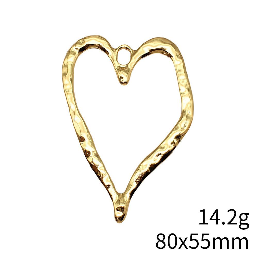 Christmas Decorations Charms Jewelry Gothic Style Peach Heart Charms Pendant Items Craft Pendants