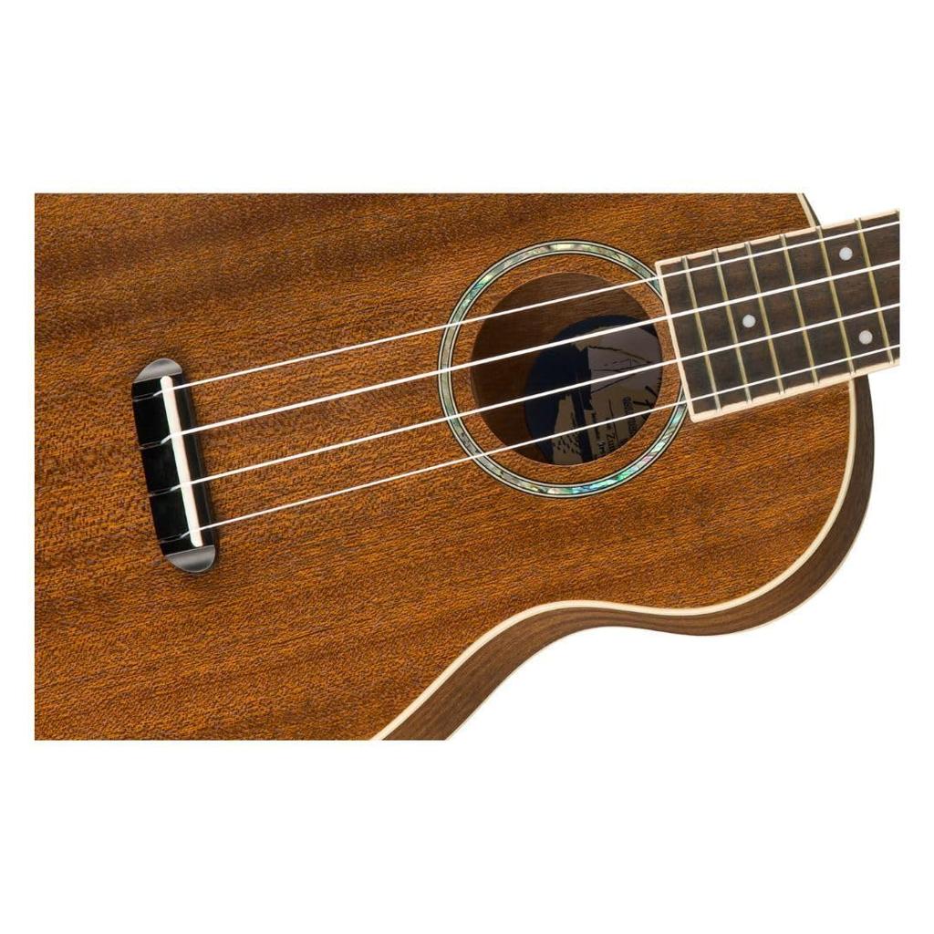 Fender Ukulele Zuma Concert Natural, inklusive Softcase, Uke,