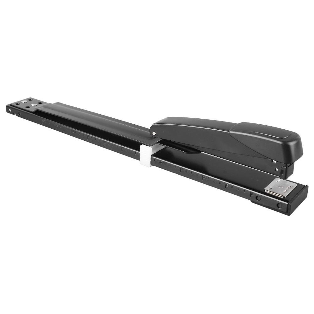 20 Sheets Adjustable Throat Long Arm Stapler Metal Body Booklet Stapler Booklet Production